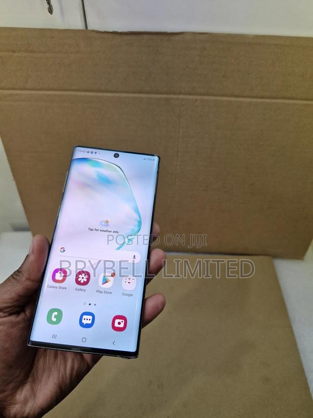 Samsung Galaxy Note 10 5G 256 GB Silver - main view