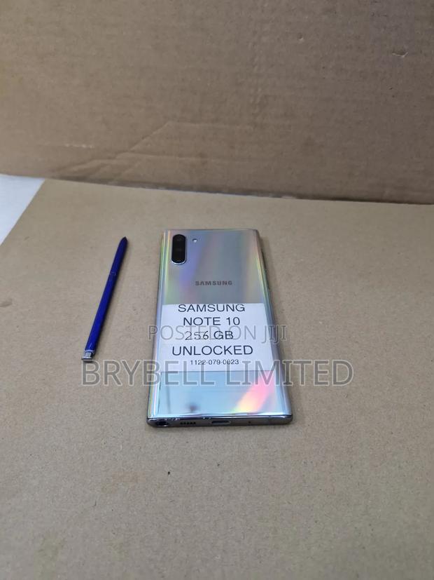 Samsung Galaxy Note 10 5G 256 GB Silver - thumbnail 7