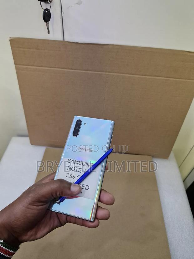 Samsung Galaxy Note 10 5G 256 GB Silver - thumbnail 12