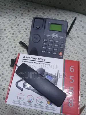 Ets 6588 GSM Fixed Wireless Phone With Sim Card Slot