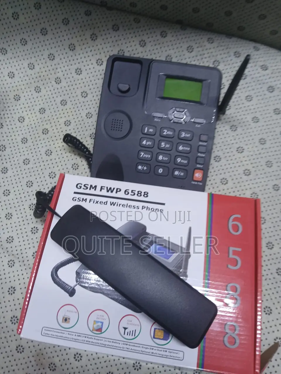 Ets 6588 GSM Fixed Wireless Phone With Sim Card Slot