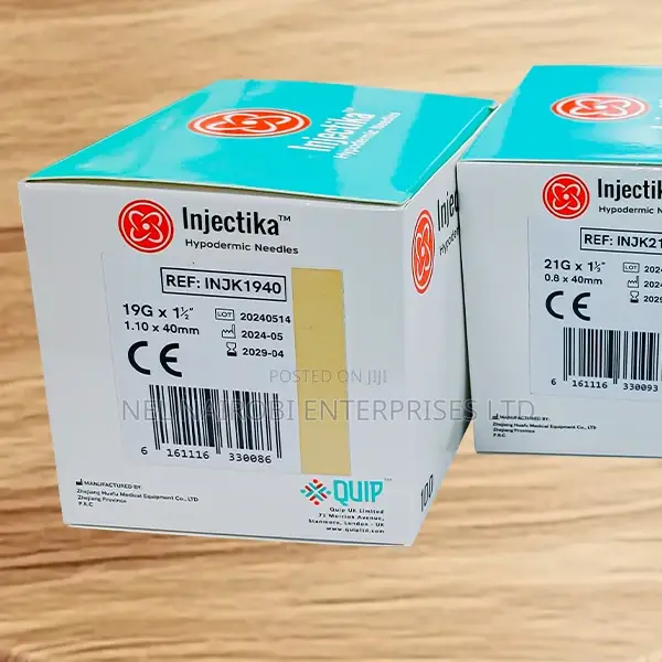 Injectika 19g 1 1⁄2" (100s) (1.1 X 40mm)