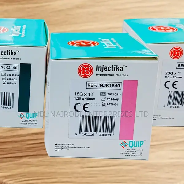 Injectika 18g 11⁄2" (100s) (1.2 X 40mm)
