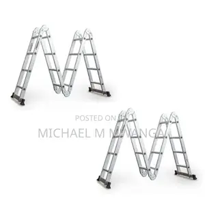 Adjustable Hinges 24ft Multipurpose Ladder