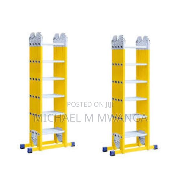 Maximum Stability 24ft Multipurpose Ladder - main view