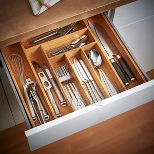 *Multifunctional Wooden Cutlery Organizer Available*