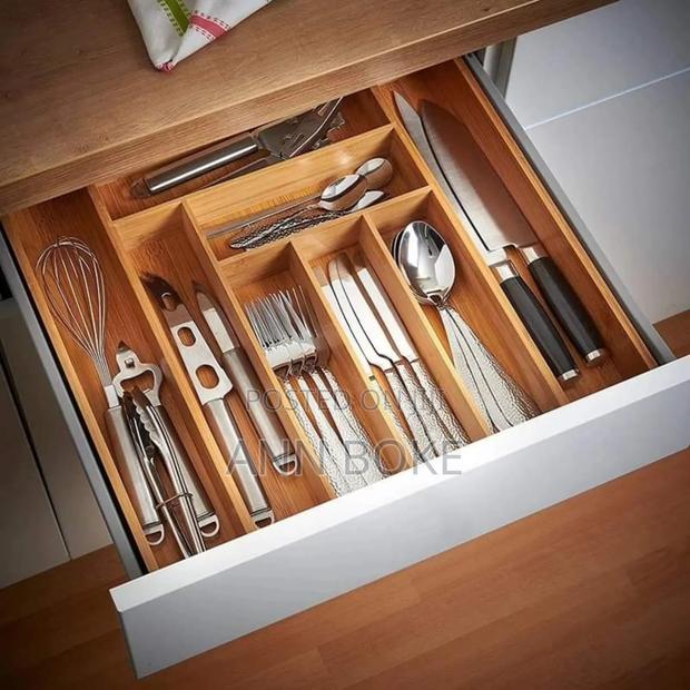 *Multifunctional Wooden Cutlery Organizer Available* - thumbnail 2