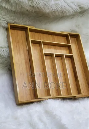 *Multifunctional Wooden Cutlery Organizer Available*