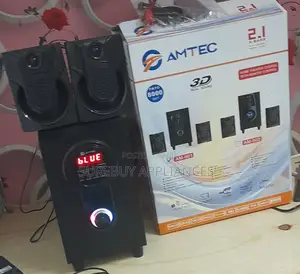 Amtec Am-109 Sub Woofer System 2.1ch 8000w Bt/Fm/Sd/Usb