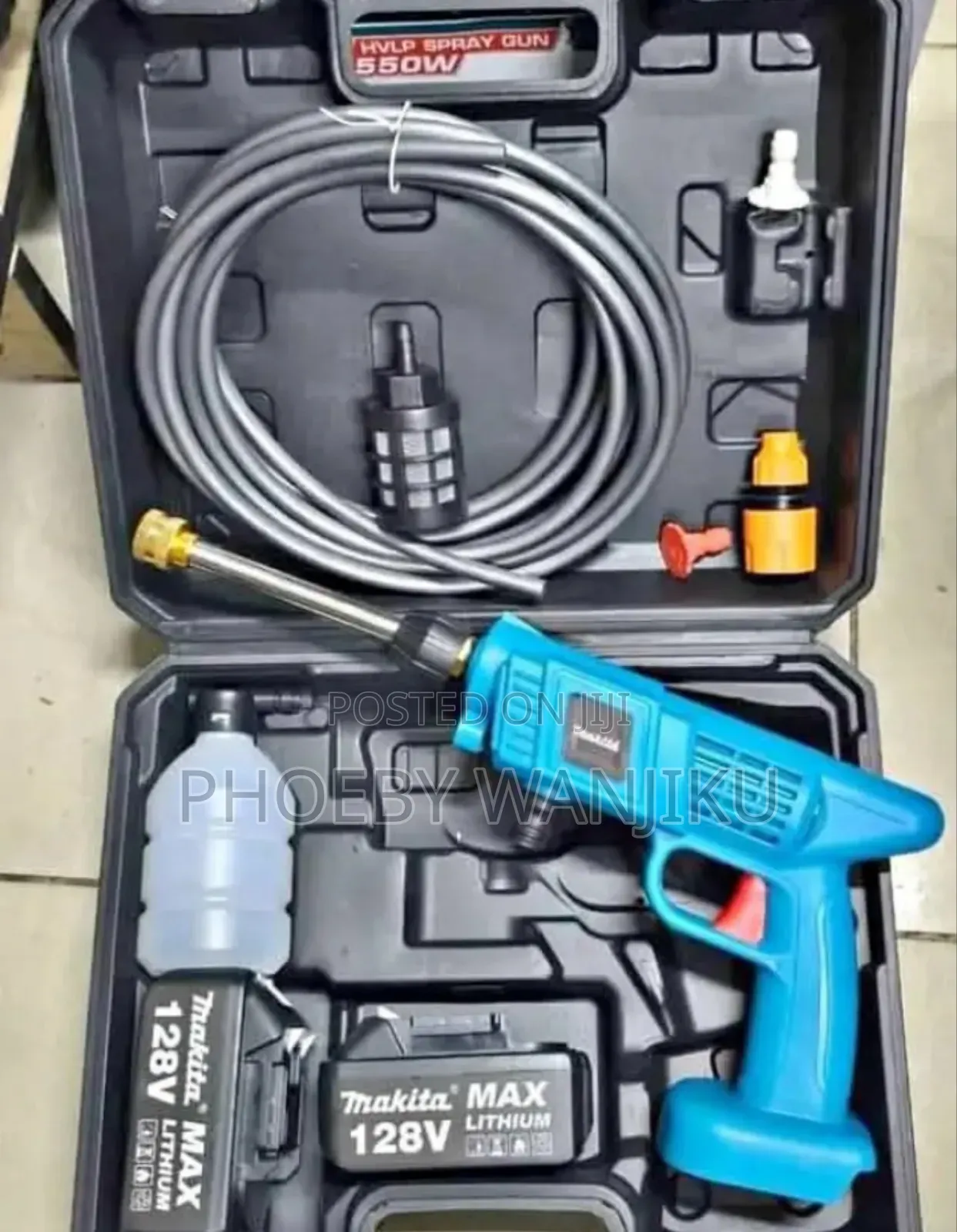 Rechargeable Car Wash Machine