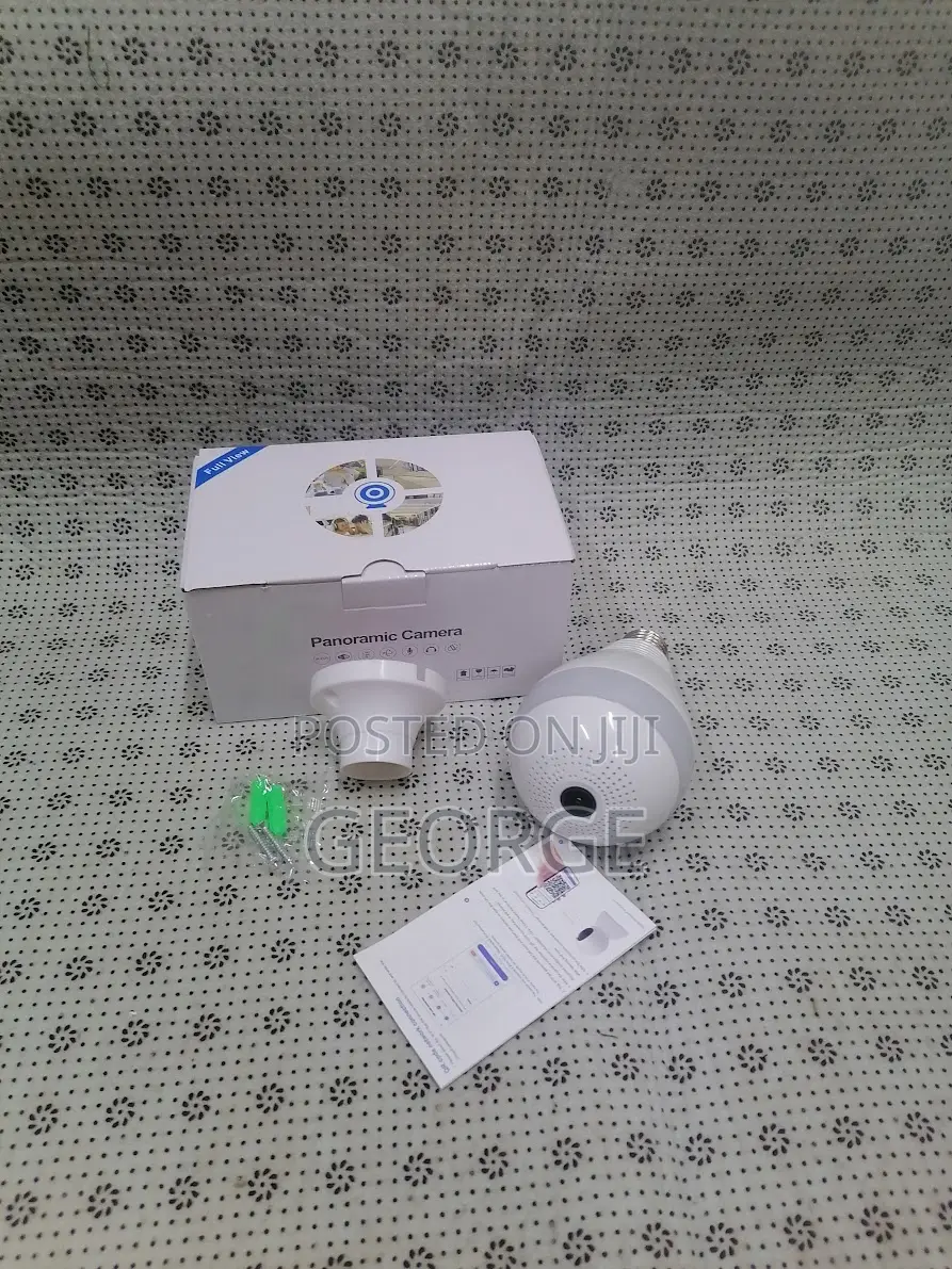 *Camera Bulb One Lense 360degeree