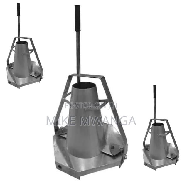 Durable Galvanized Slump Cone - main view