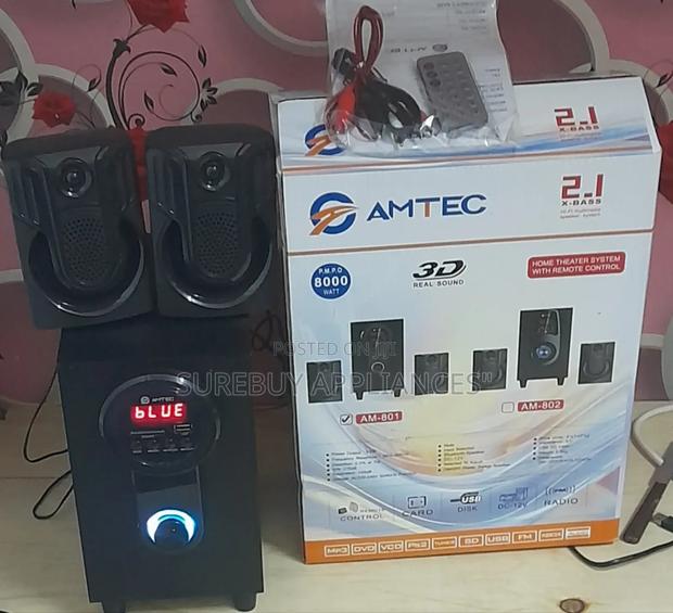 Amtec Am-508 2.1ch Bluetooth Hifi Speaker 8000w,Remote - main view