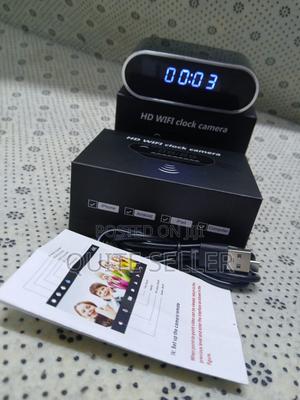 Digital Table Clock Wifi Camera Lookcam App - main view
