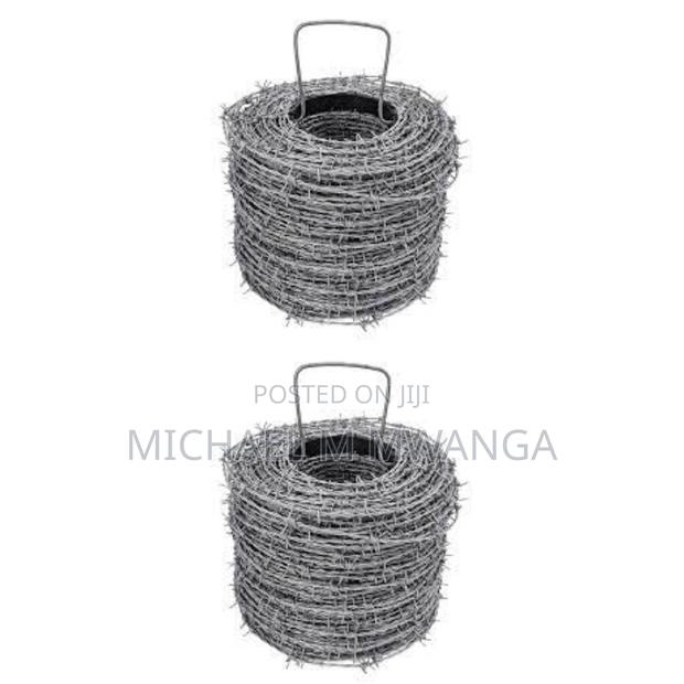 4-Point Barbs 16-Gauge Barbed Wire (610 Meters)