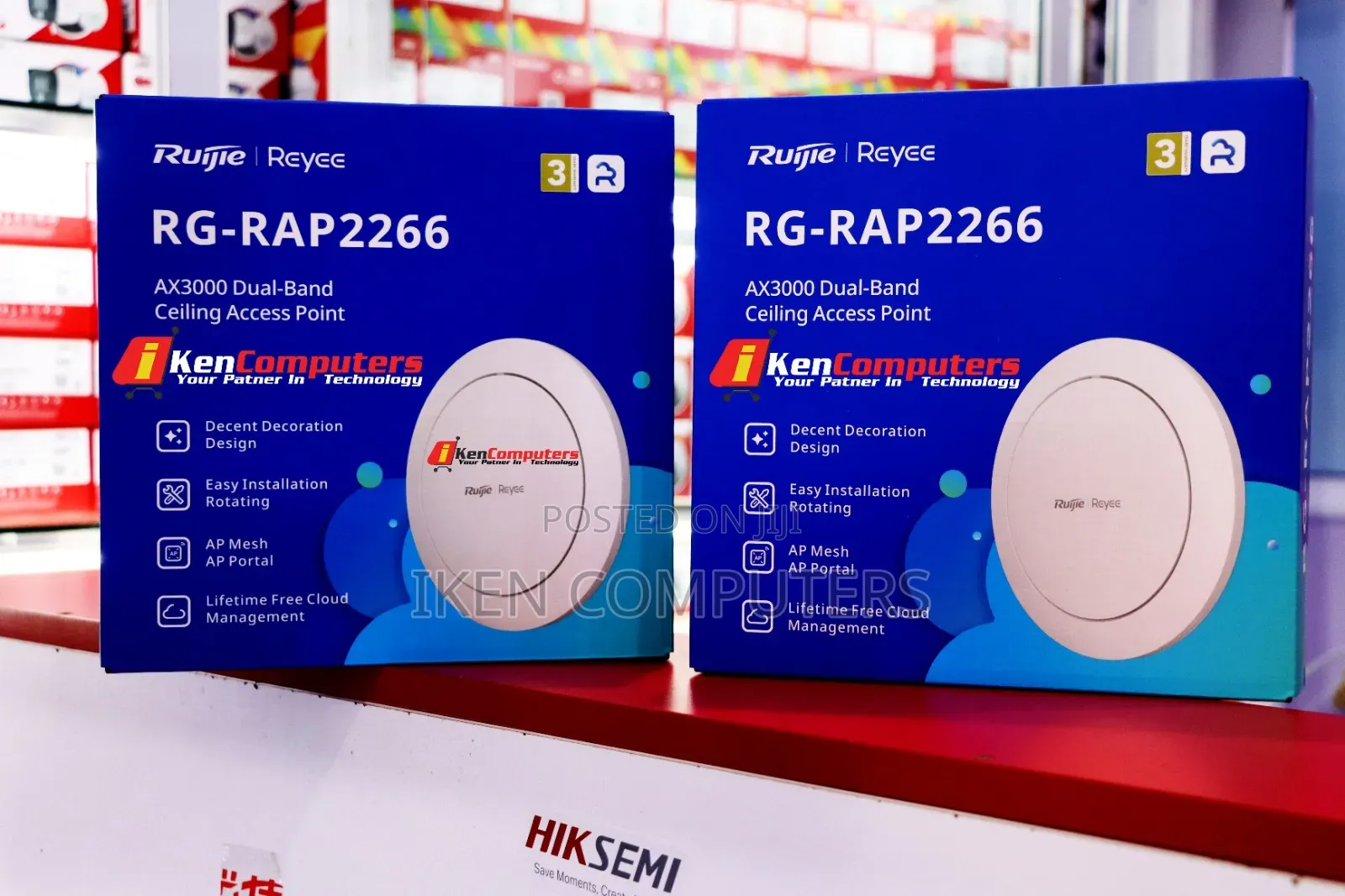 Ruijie Reyee Wifi 6 Ceiling Mount Access Point(Rg-Rap2266)