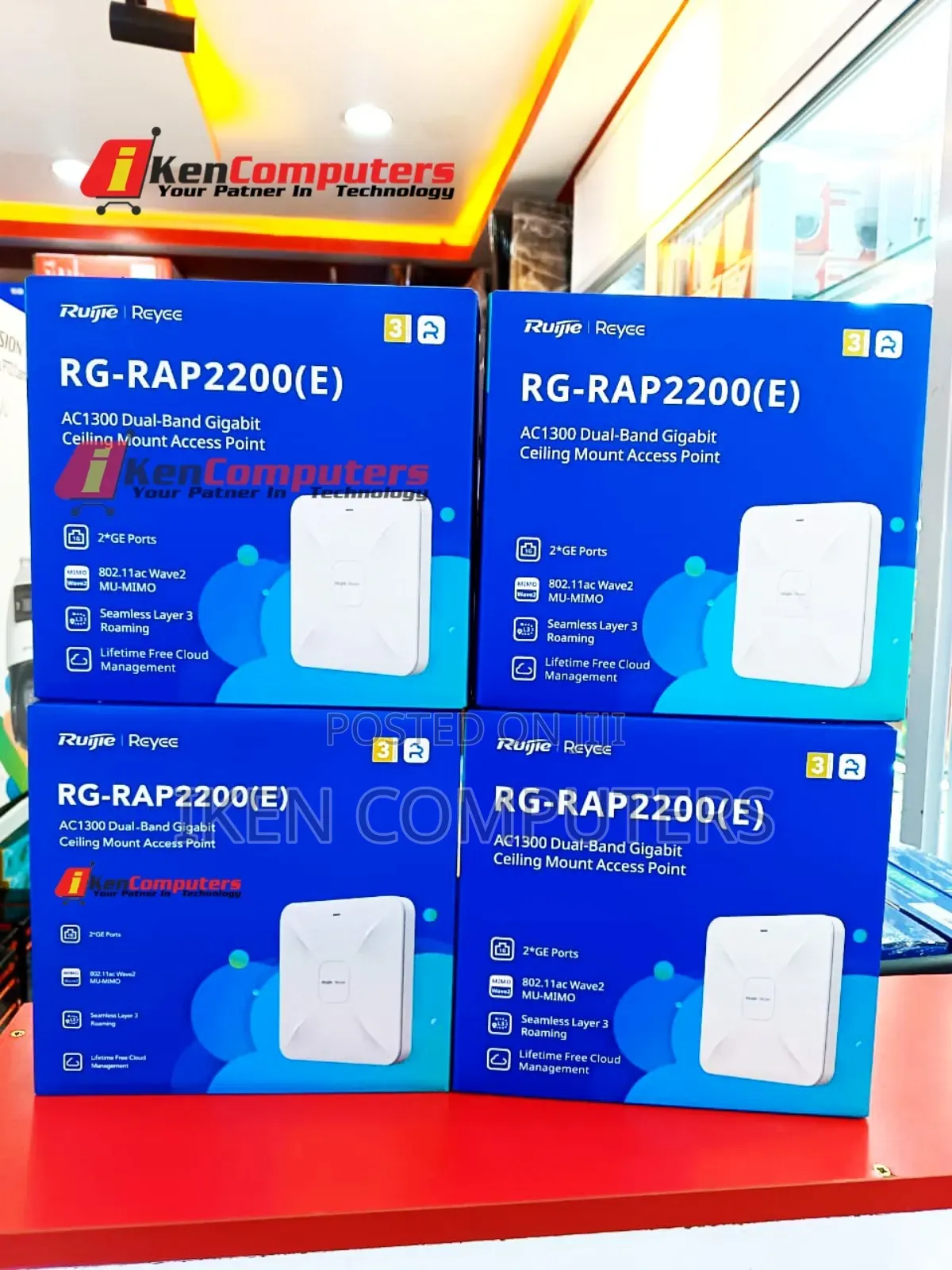 Ruijie Reyee Dual Band Gigabit Ceiling Mount (Rg-Rap2260e)