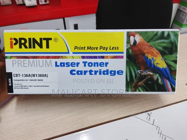 Iprint W1360a Black Compatible for Hp 136a