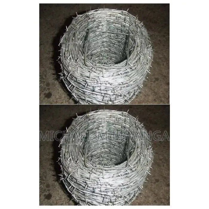 Durable Galvanized 16-Gauge Barbed Wire (610 Meters)