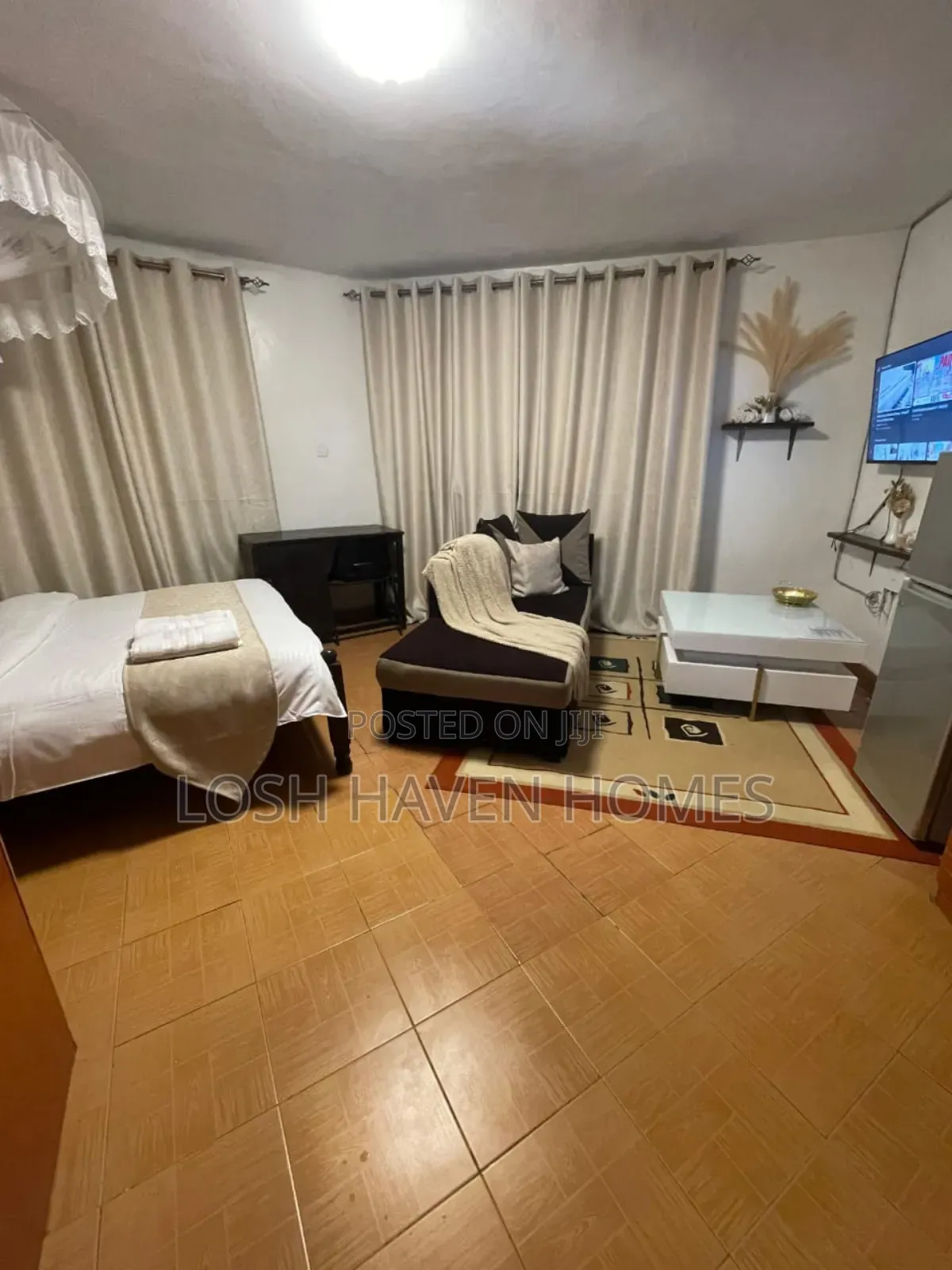 Spacious Studio Airbnb Apartment for Rent in Kenya, Nairobi