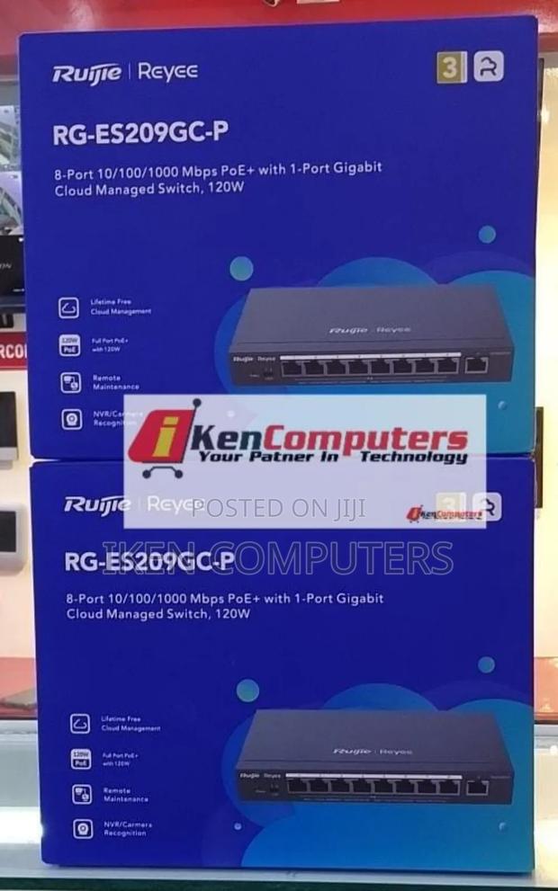 9-port Gigabit Cloud Managed Poe + Switch - main view