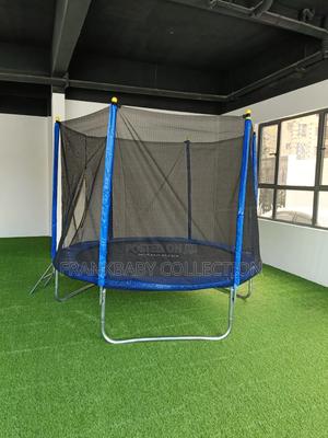 Trampoline With Safety Enclosure - thumbnail 2