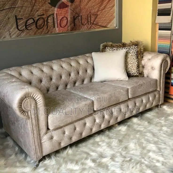 Gray Elegant Modern Chester Sofa