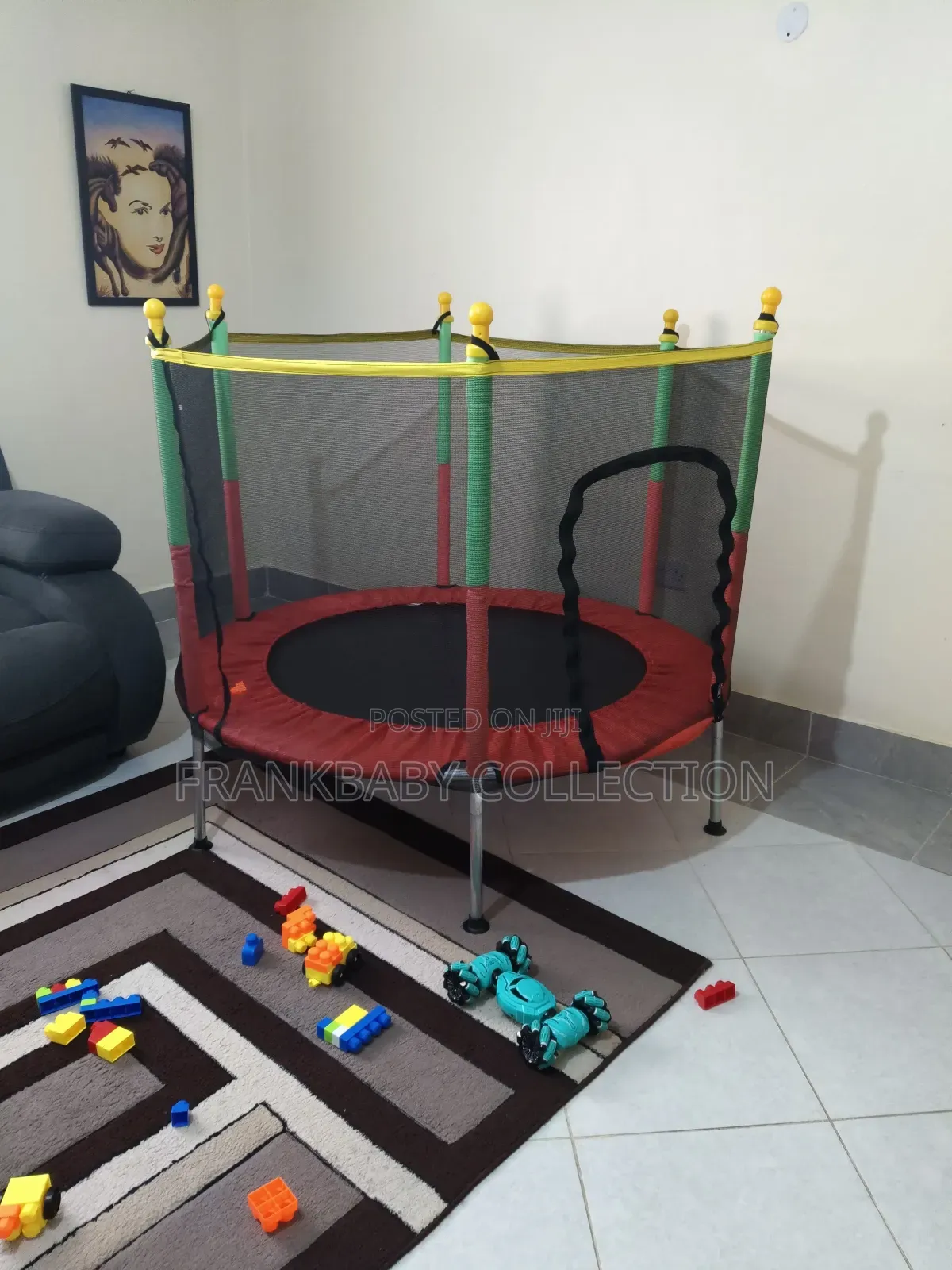 4 Ft Spring Trampoline