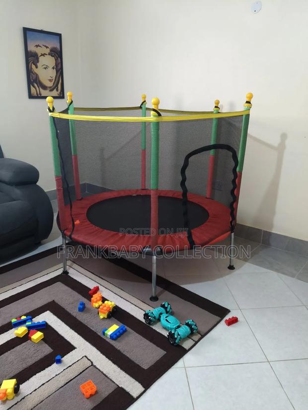 4 Ft Spring Trampoline - main view