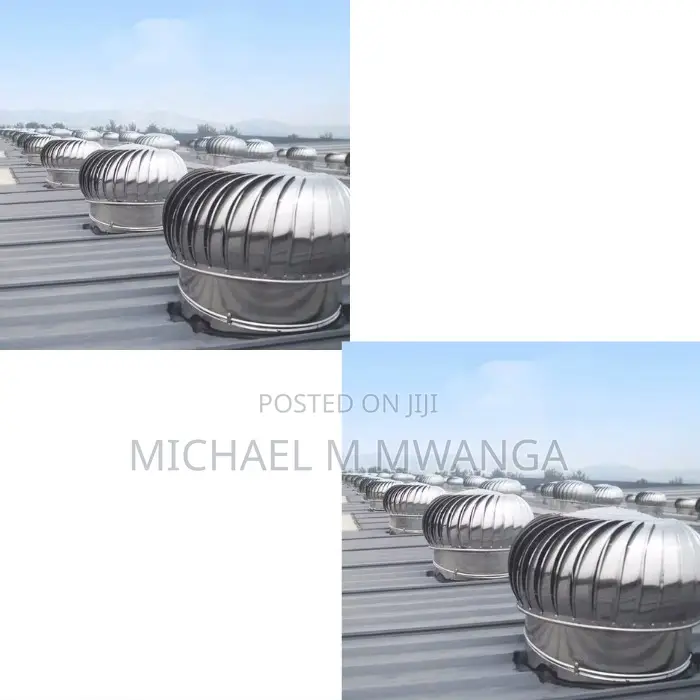 High-Efficiency Wind-Driven Cyclone Ventilators (600mm)