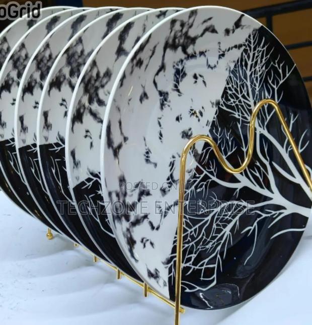 High Quality Set of 6 Tree Plates