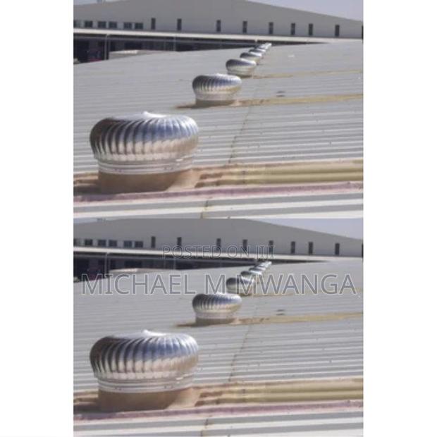 Aerodynamic 600mm Wind-Driven Cyclone Ventilators