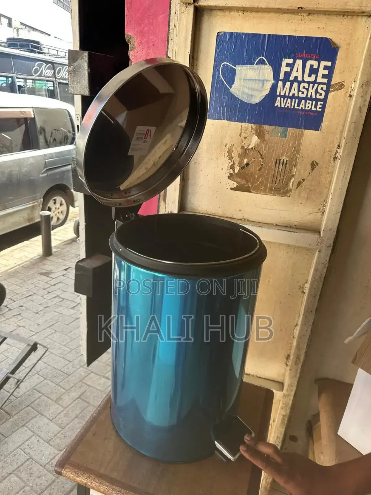 Pedal 20l Stainless Steel Indoor Dustbin