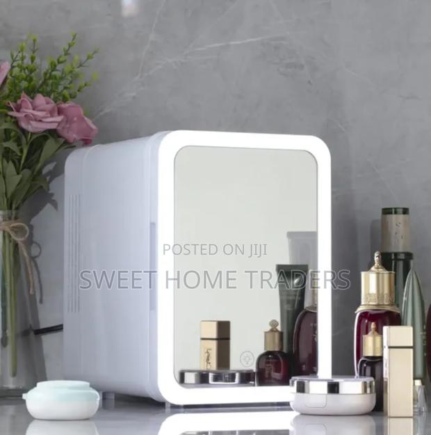 4l Portable Beauty Car Fridge With Mirror
