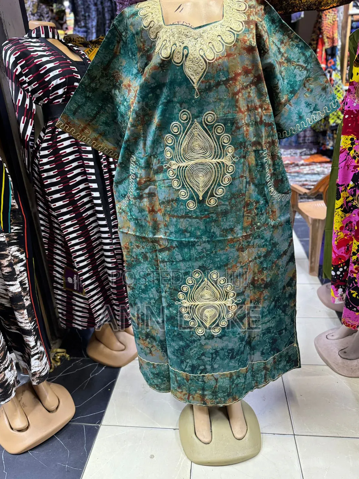 Karibu Wetu African Kitenge Dress