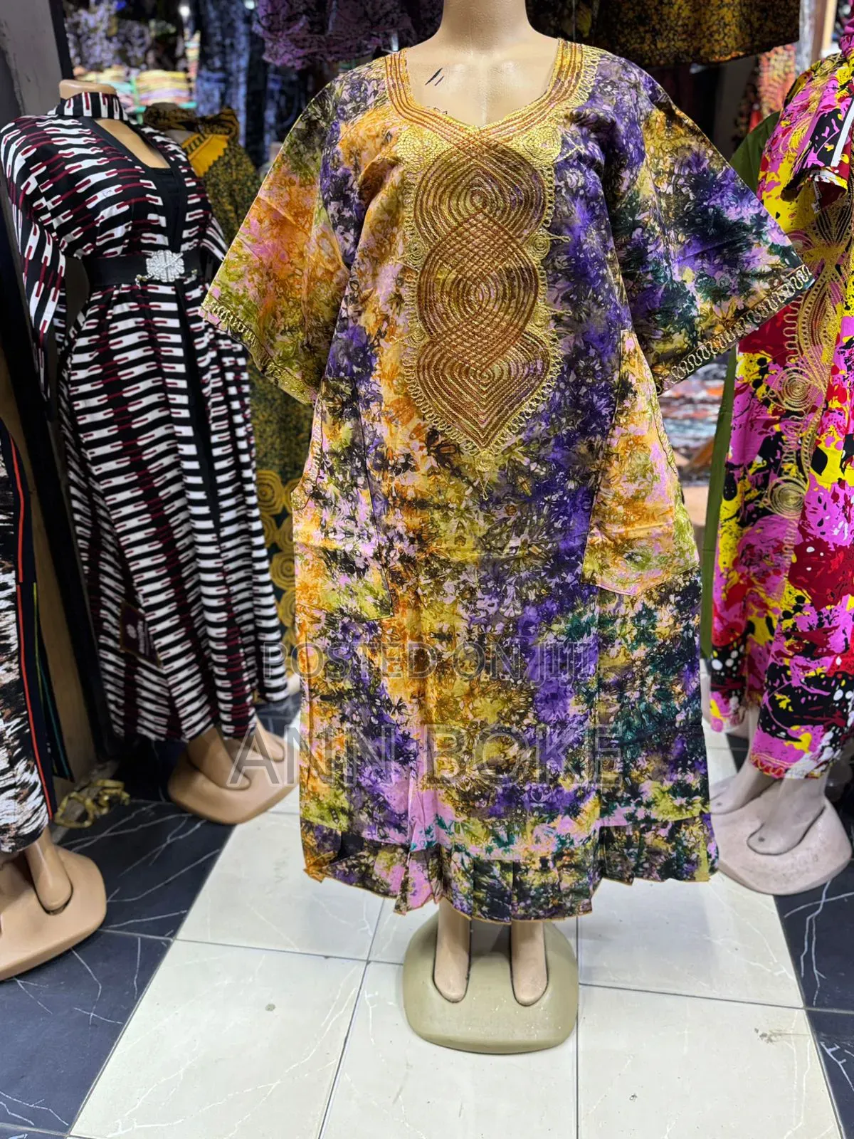 Karibu Wetu African Kitenge Dress
