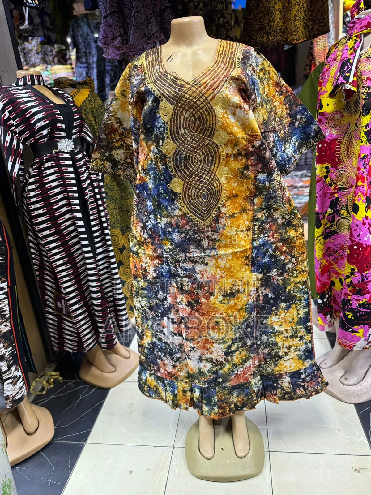Karibu Wetu African Kitenge Dress