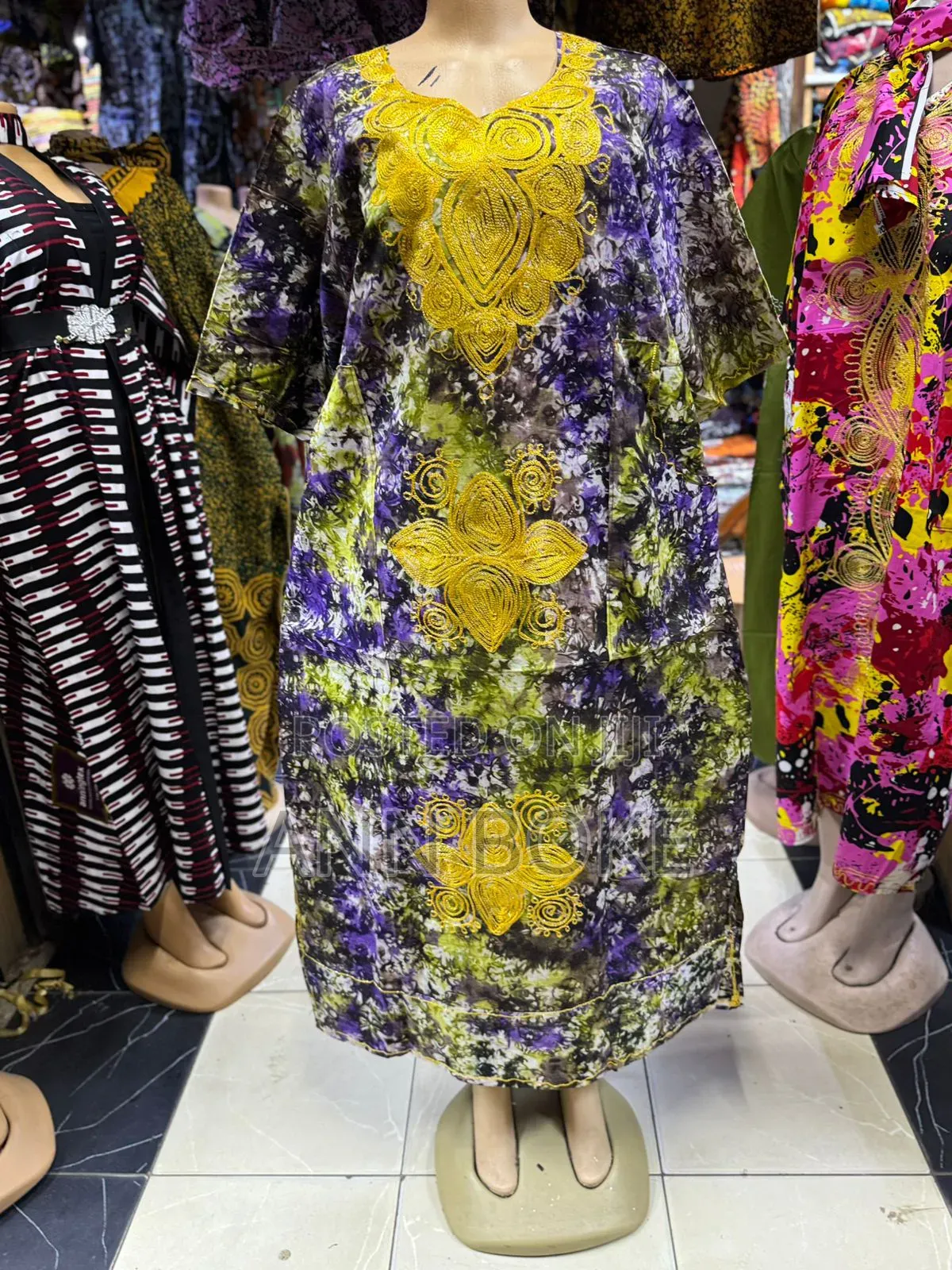 Karibu Wetu African Kitenge Dress