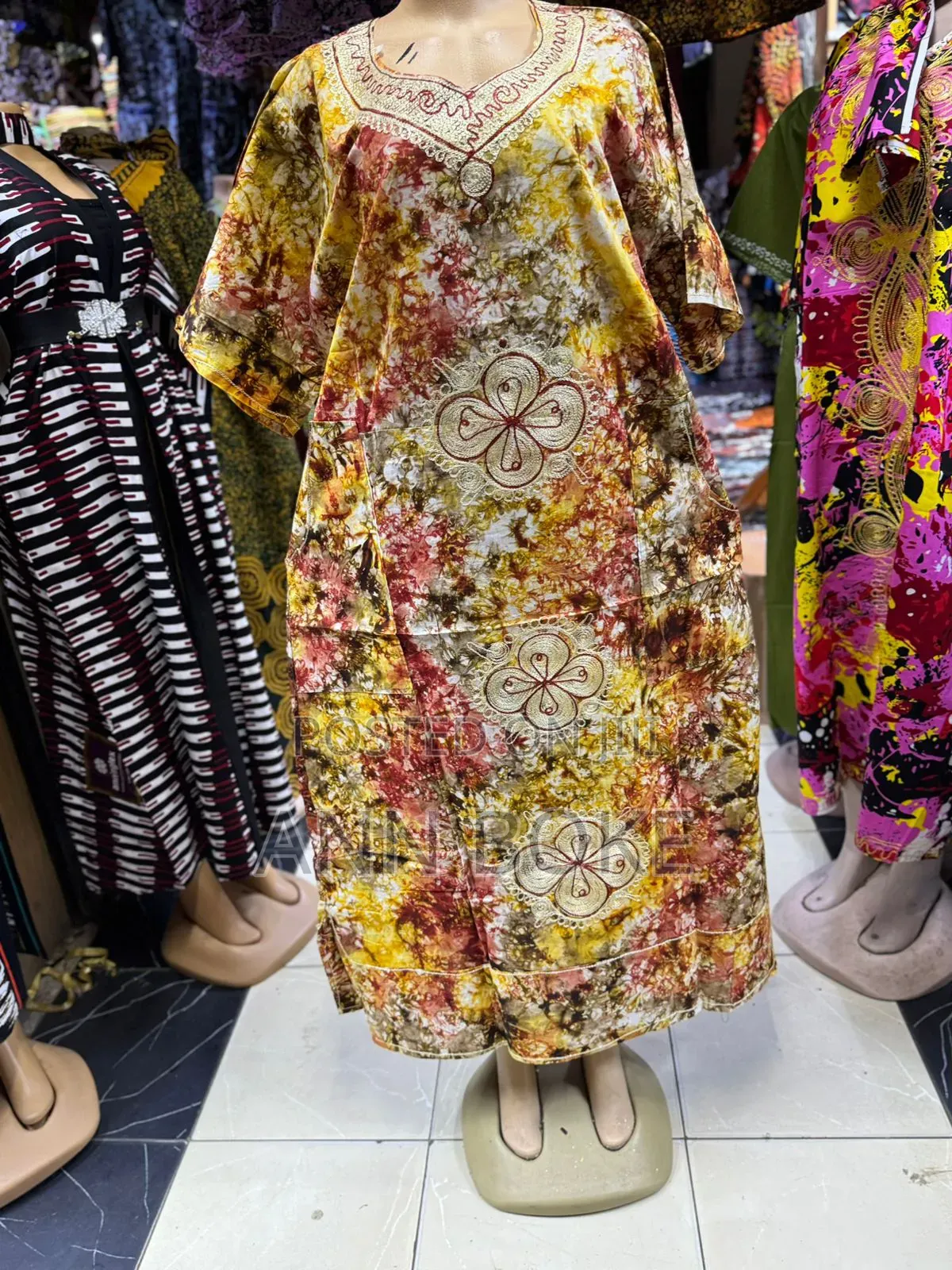 Karibu Wetu African Kitenge Dress