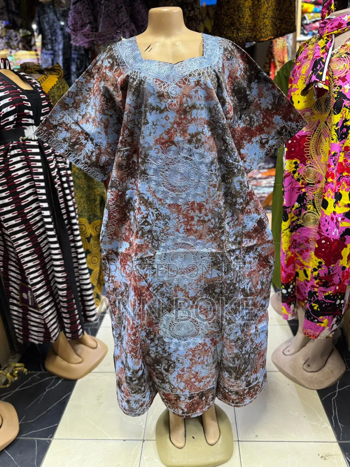 Karibu Wetu African Kitenge Dress