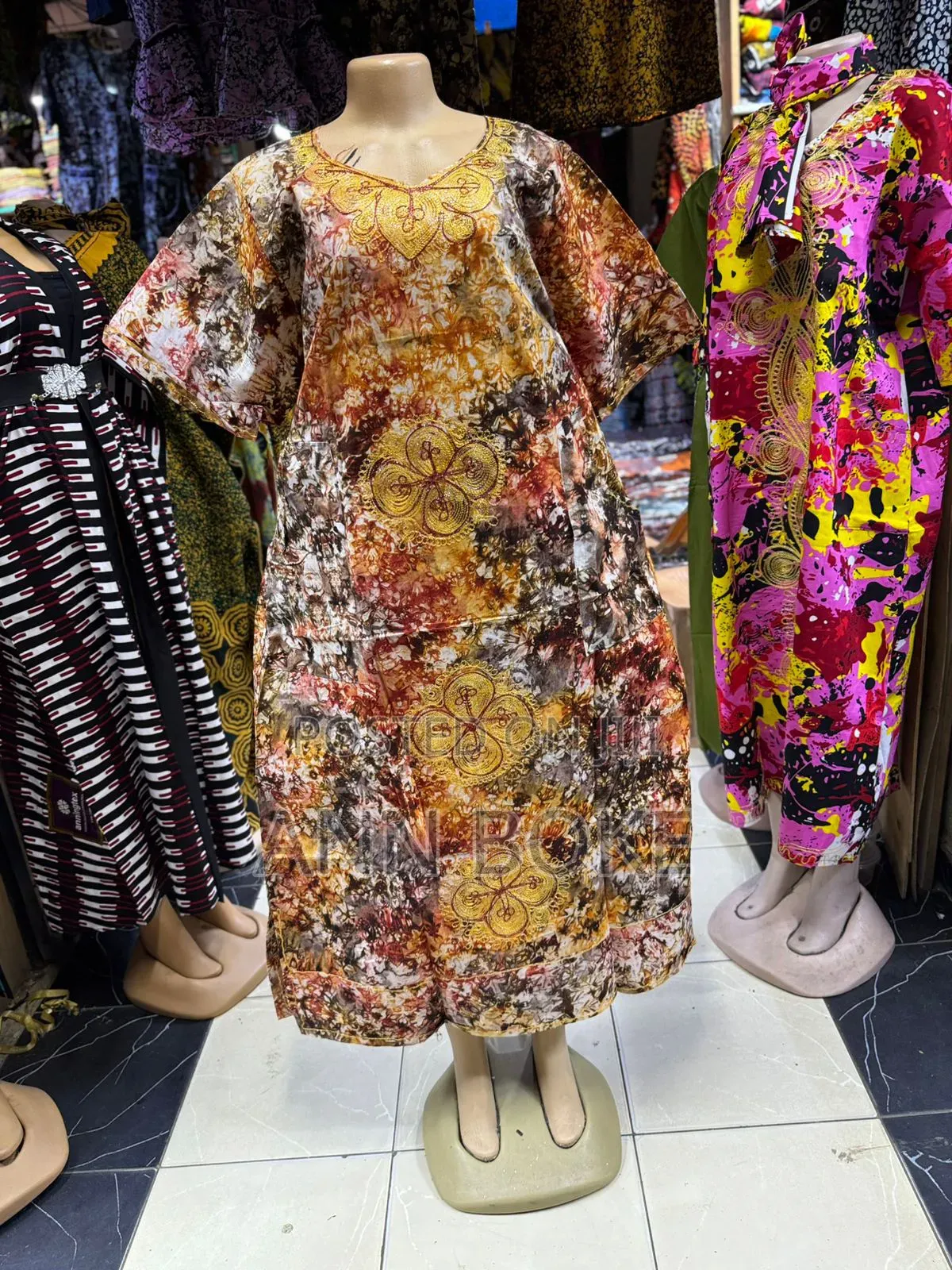 Karibu Wetu African Kitenge Dress