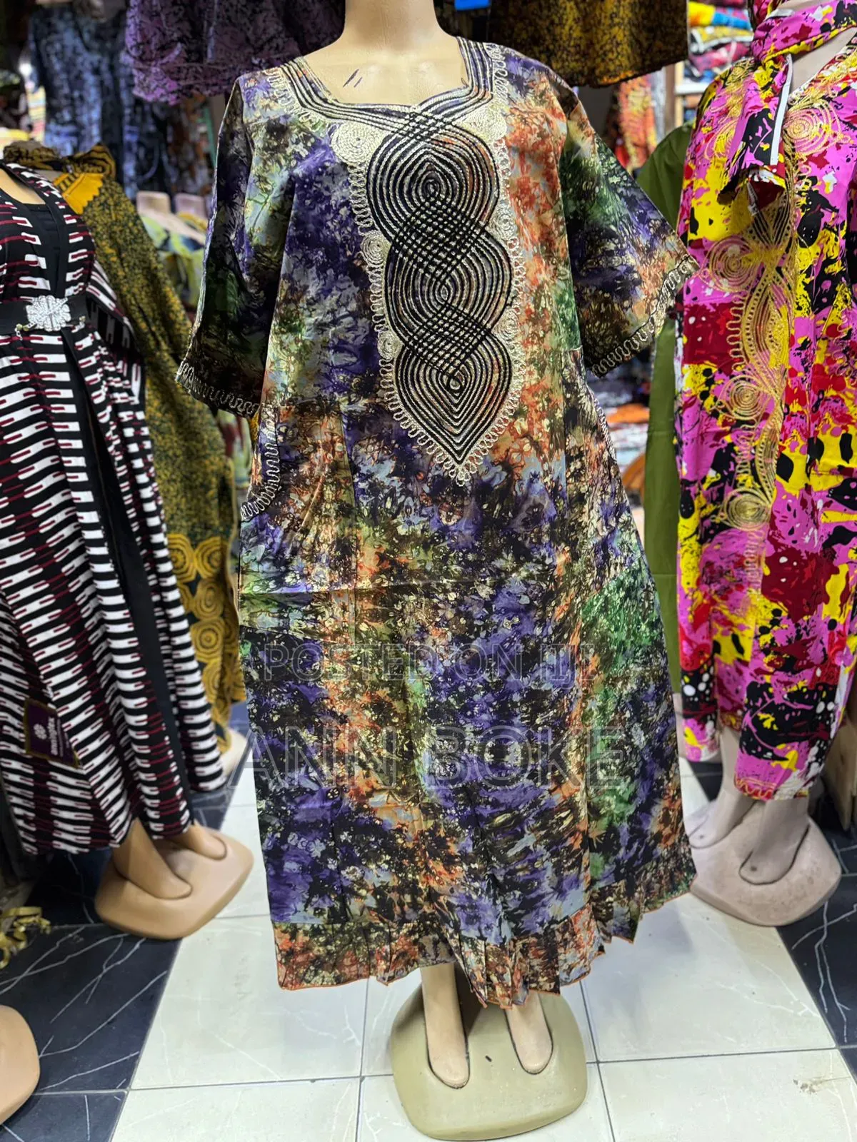 Karibu Wetu African Kitenge Dress