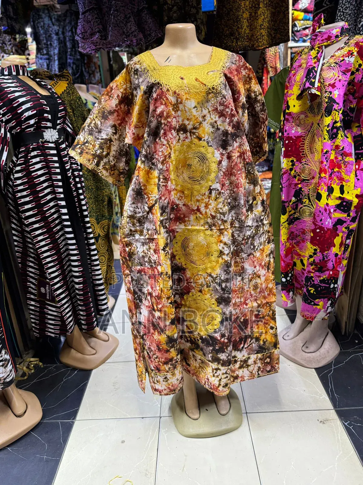 Karibu Wetu African Kitenge Dress