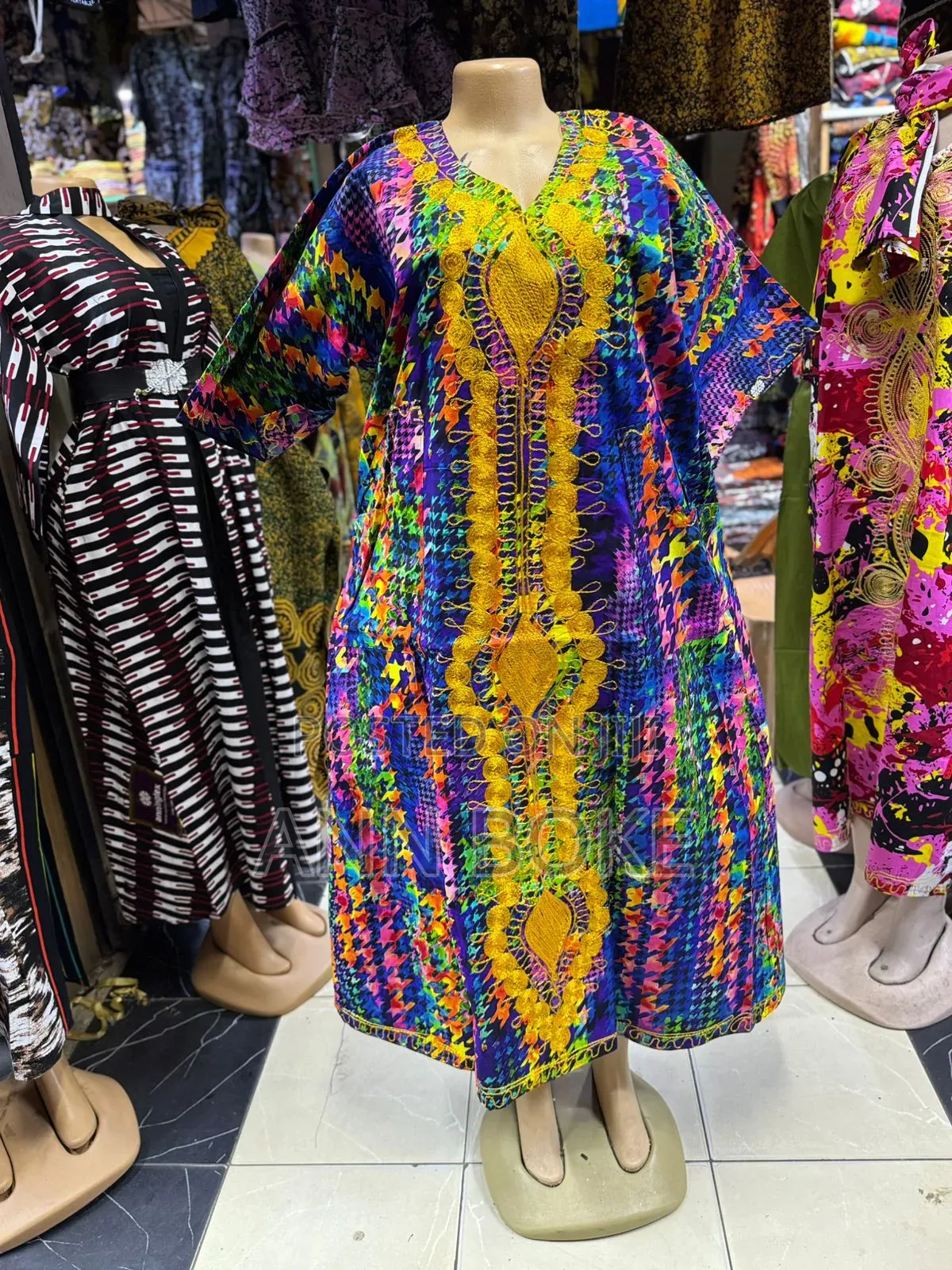 Karibu Wetu African Kitenge Dress