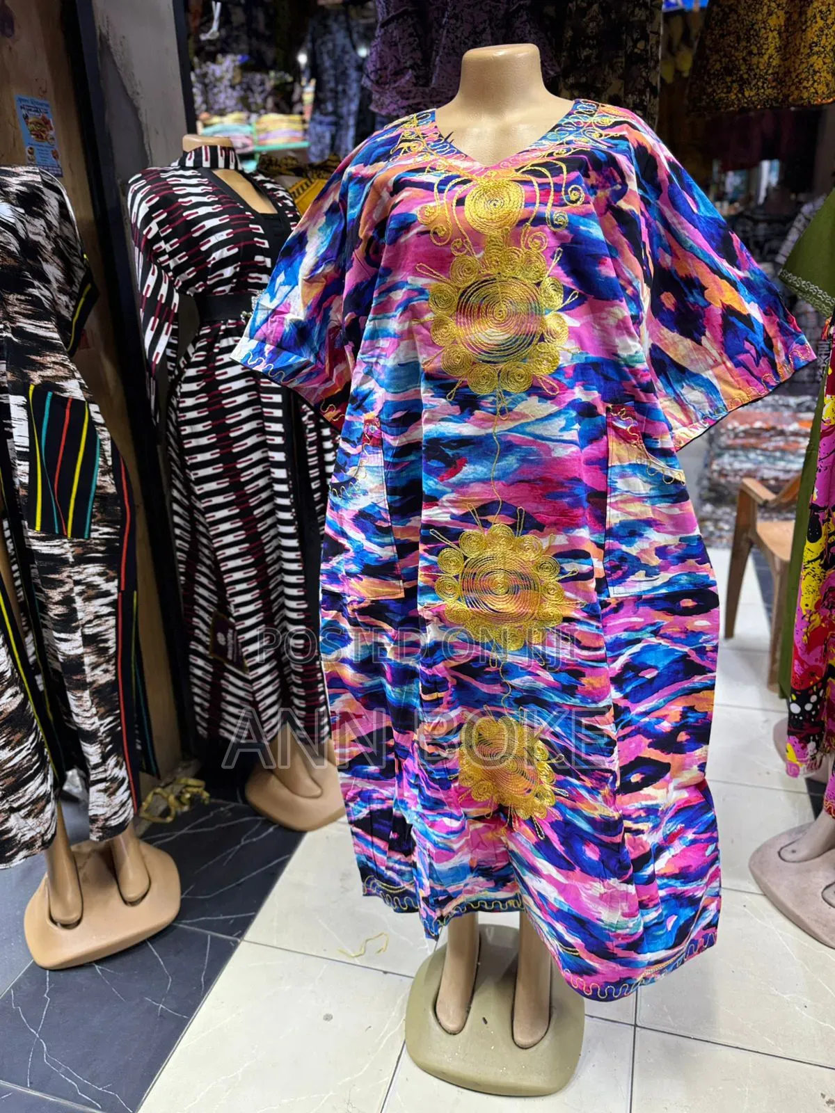 Karibu Wetu African Kitenge Dress