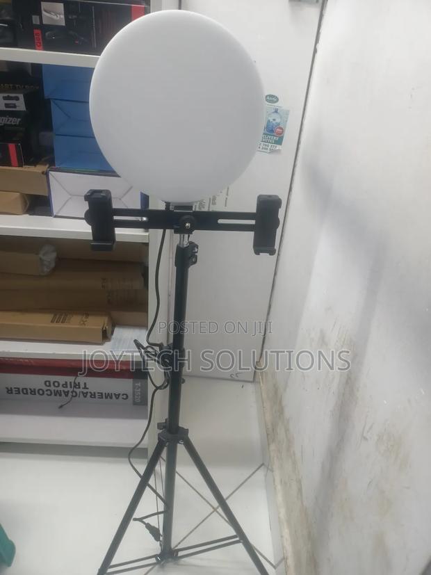 Ring Light With Two Phone Holders