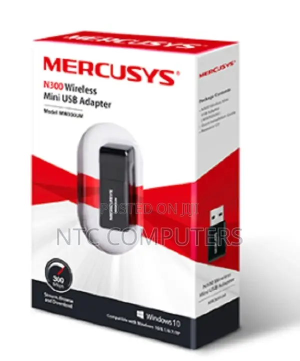 Tp-Link Mercusys N300 Wireless Mini Usb Adapter - Mw300um