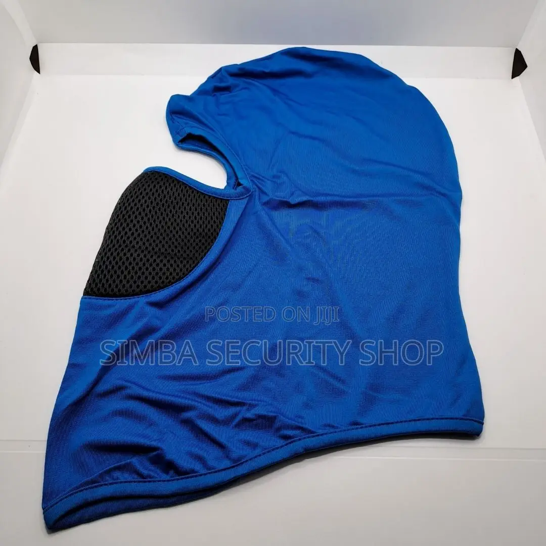 Blue Ski Mask Balaclava With Mesh Filter for Dust Smoke Fm5