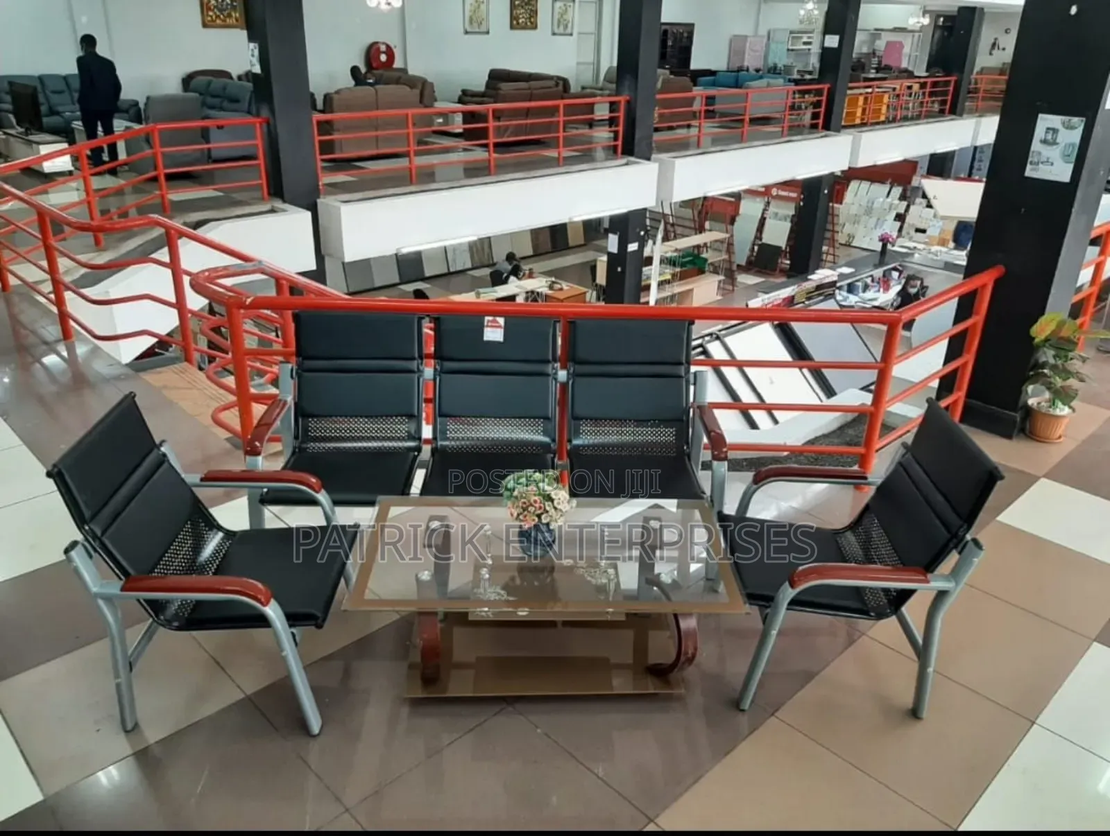 Executive Modern Office/ Airport/ Hospital Visitors 5 Seater