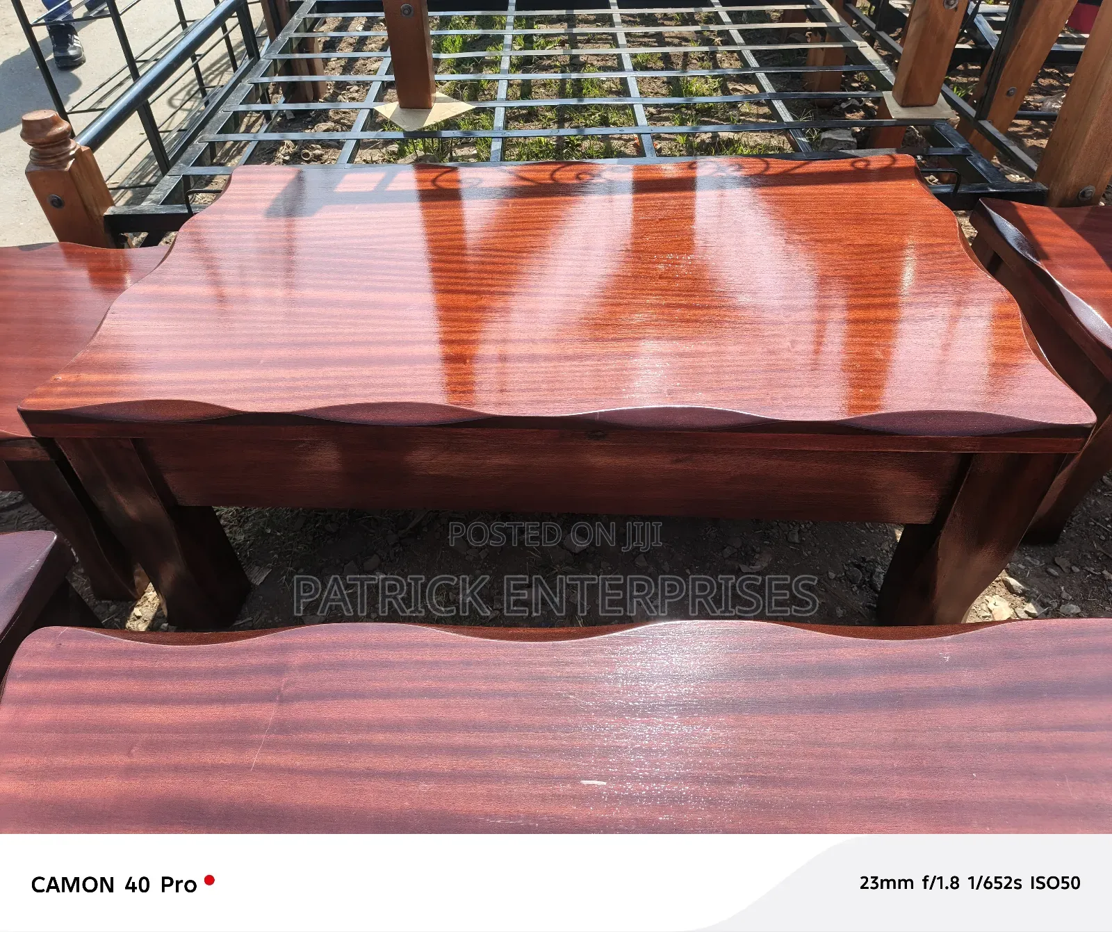 Modern Wooden/ Mahogany Office/ Home Coffee Table